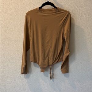 SKIMS Neutral Long Sleeve Bodysuit